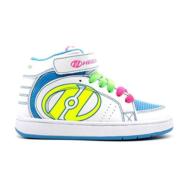Heelys Other - HEELYS Neon Paver 1 High Top Neon Multi Rollerskate Sneaker Shoes Kids Sz 3
